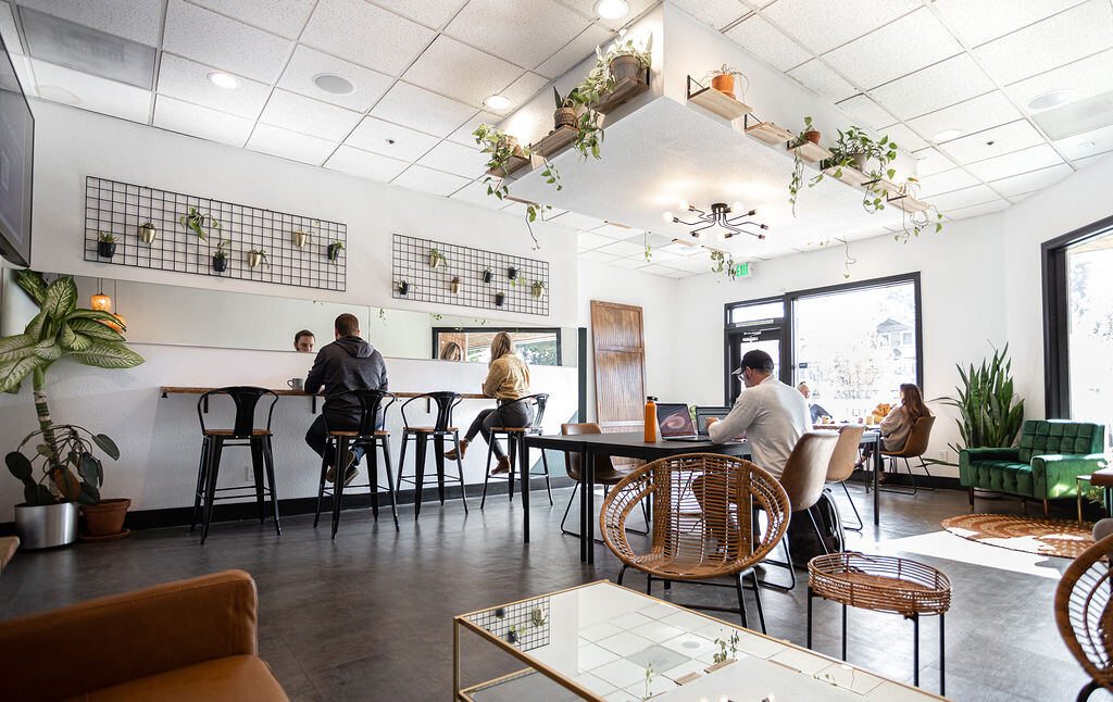 The Nook coworking lounge in Folsom, CA