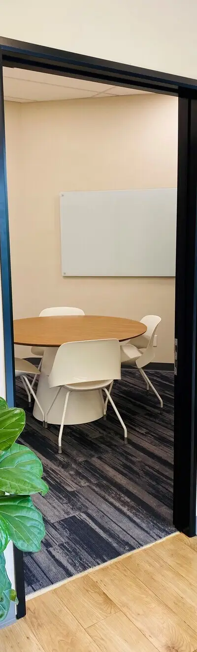 Gallery meeting room at Granite City Workspaces in Folsom, CA