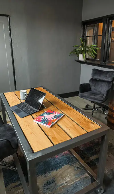 The Loft office with window in Folsom, CA